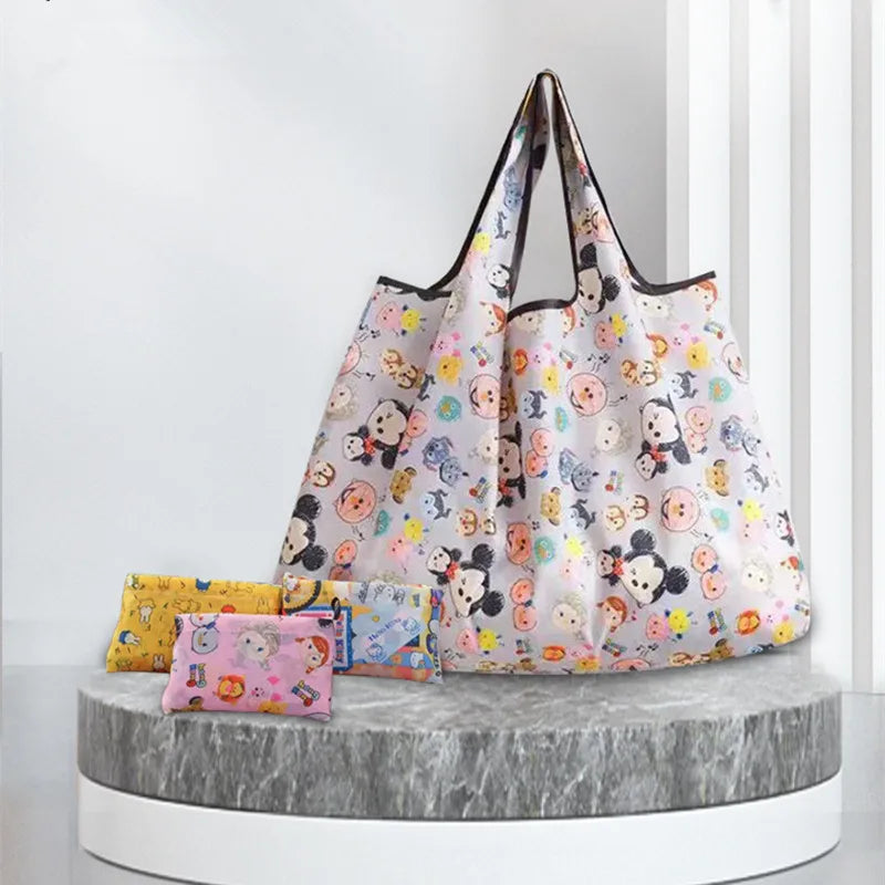 Sacs de courses réutilisable B 46x8x35cm-A1 40x38cm-B 46x8x35cm 1-B 46x8x35cm 2-A4 40x38cm-B 46x8x35cm 3-A2 40x38cm-A3 40x38cm-ShopGET® 