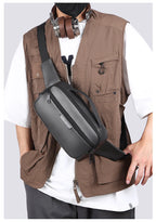 Sac banane rectangulaire pour homme