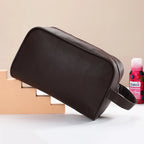 Trousse de toilette voyage en cuir - ShopGET®