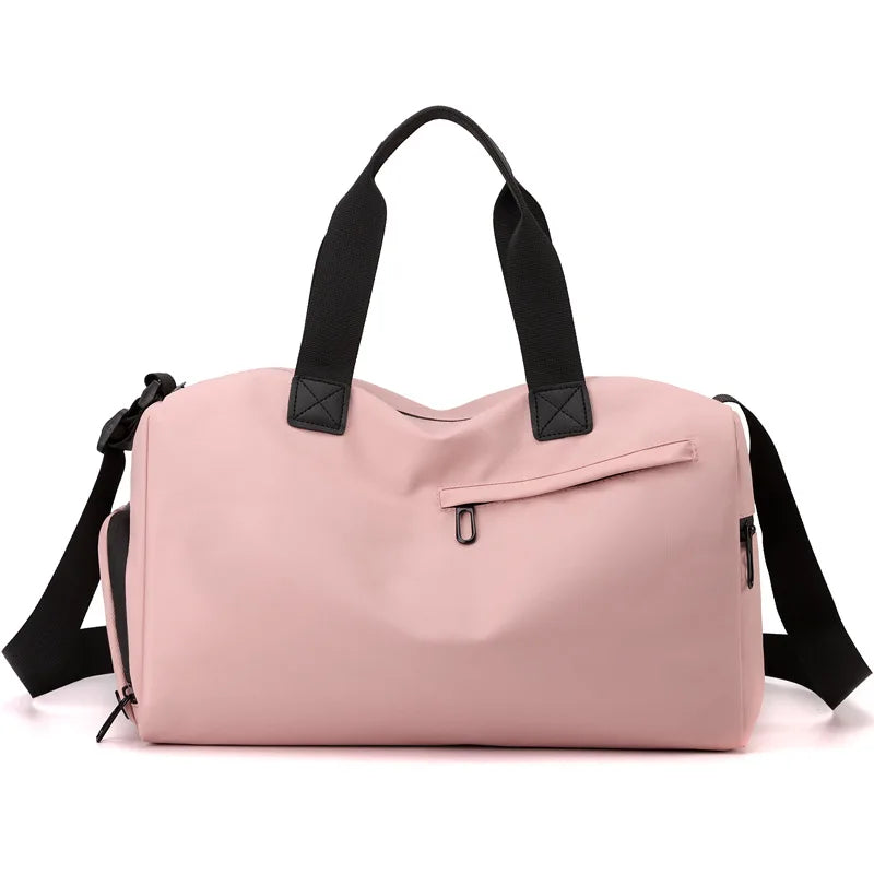 Sac weekend homme de première qualité Noir-Bleu-Gris-Kaki-Vert-Rose-ShopGET® 