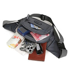 Sac banane vert pour homme