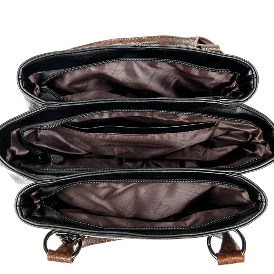 Sac cabas noir souple kangourou Marron-Burgundy-Noir-Bleu-Gris-Vert-Bleu SB-Noir SB-Bleu SB1-ShopGET® 