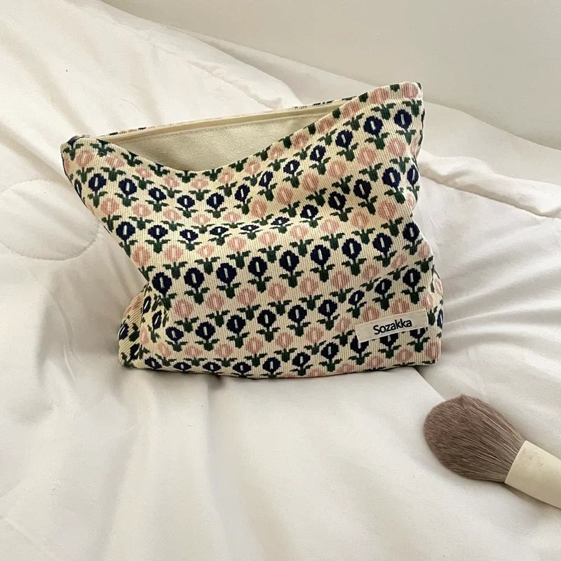 Trousse de toilette fleurie femme - ShopGET®