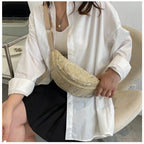 sac banane femme tendance messager kaki