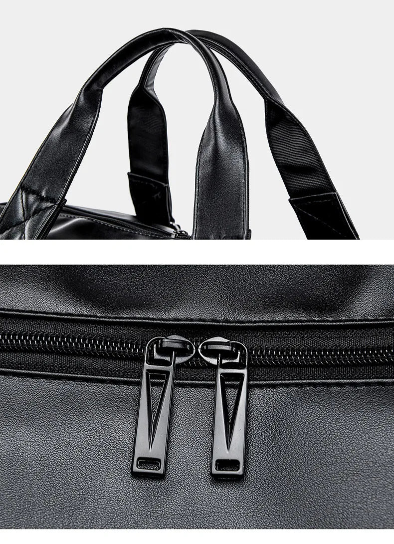 Sac weekend homme noir premium S-L-ShopGET® 