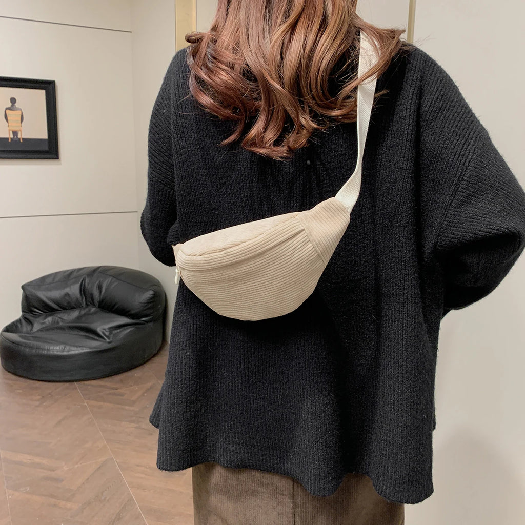 Sac banane en tissu pour femme - ShopGET®