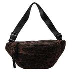 Sac banane bandoulière léopard