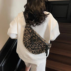 Sac banane léopard grande taille