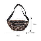 Sac banane camel marron léopard pour femme - ShopGET®