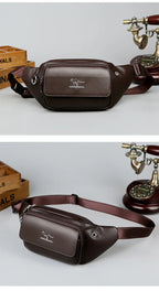 Sac banane cuir kangourou