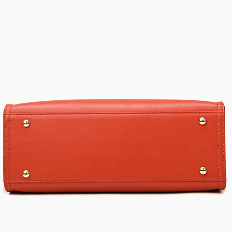 Grand Sac cabas noir Luxury Marron-Noir-ShopGET® 