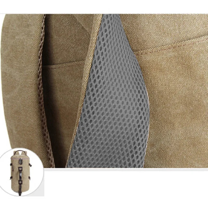 Sac polochon sport de randonnée Marron-Vert-Kaki-Bleu-Noir-ShopGET® 