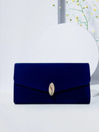 Pochette à rabat  femme Rouge-Bleu-ShopGET® 