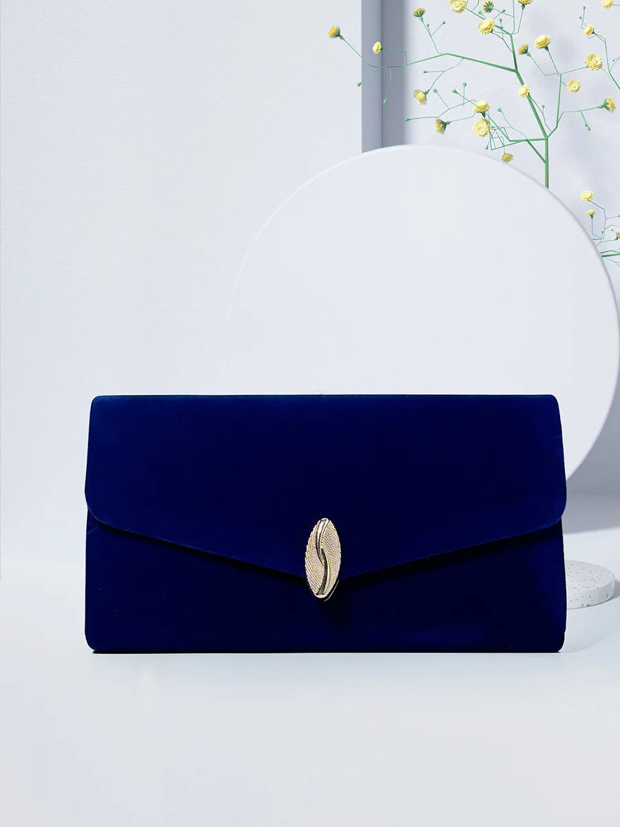 Pochette à rabat  femme Rouge-Bleu-ShopGET® 