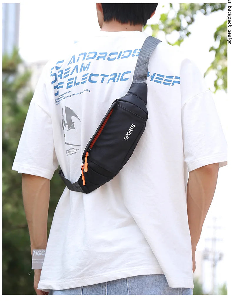 Sac banane discret pour homme