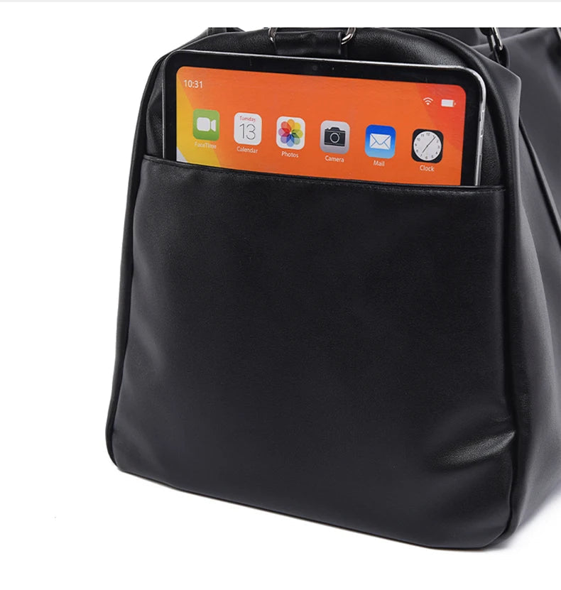 Sac weekend homme noir premium S-L-ShopGET® 