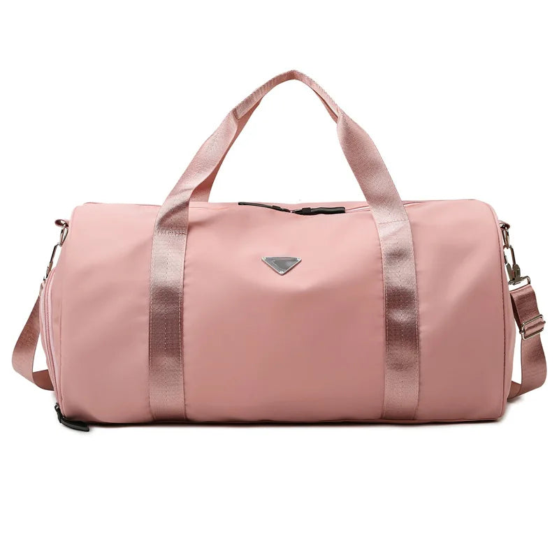 Sac polochon souple et simple Bleu-Lavender-Rose-Vert-Noir-Gris-ShopGET® 