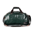 Sac polochon messenger Vert-Noir-ShopGET® 
