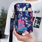 Pochette téléphone floral messenger - ShopGET®