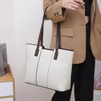 Sac cabas noir lady Tote caramel / 33x11.5x28cm / Offerte-Beige / 33x11.5x28cm / Offerte-Noir / 33x11.5x28cm / Offerte-Gris / 33x11.5x28cm / Offerte-kaki / 33x11.5x28cm / Offerte-Bleu / 33x11.5x28cm / Offerte-Rouge / 33x11.5x28cm / Offerte-ShopGET® 