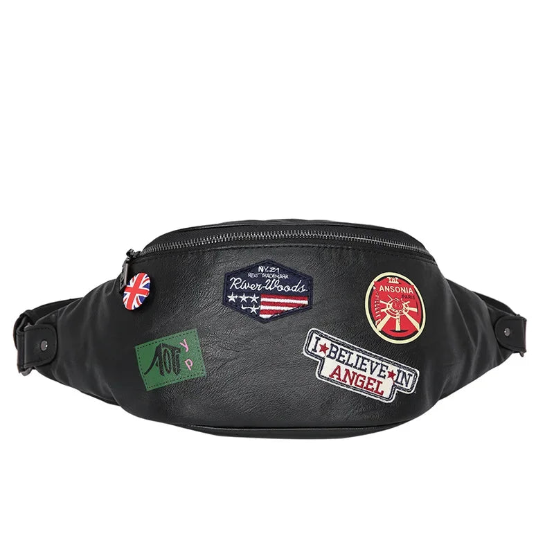 Sac banane en cuir homme luxe