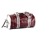 Sac polochon homme cuir Azure vert / 45 x 25 x 25 cm-Noir Blanc / 45 x 25 x 25 cm-Bordeau / 45 x 25 x 25 cm-Noir / 45 x 25 x 25 cm-Noir Jaune / 45 x 25 x 25 cm-Vert / 45 x 25 x 25 cm-Rouge / 45 x 25 x 25 cm-ShopGET® 