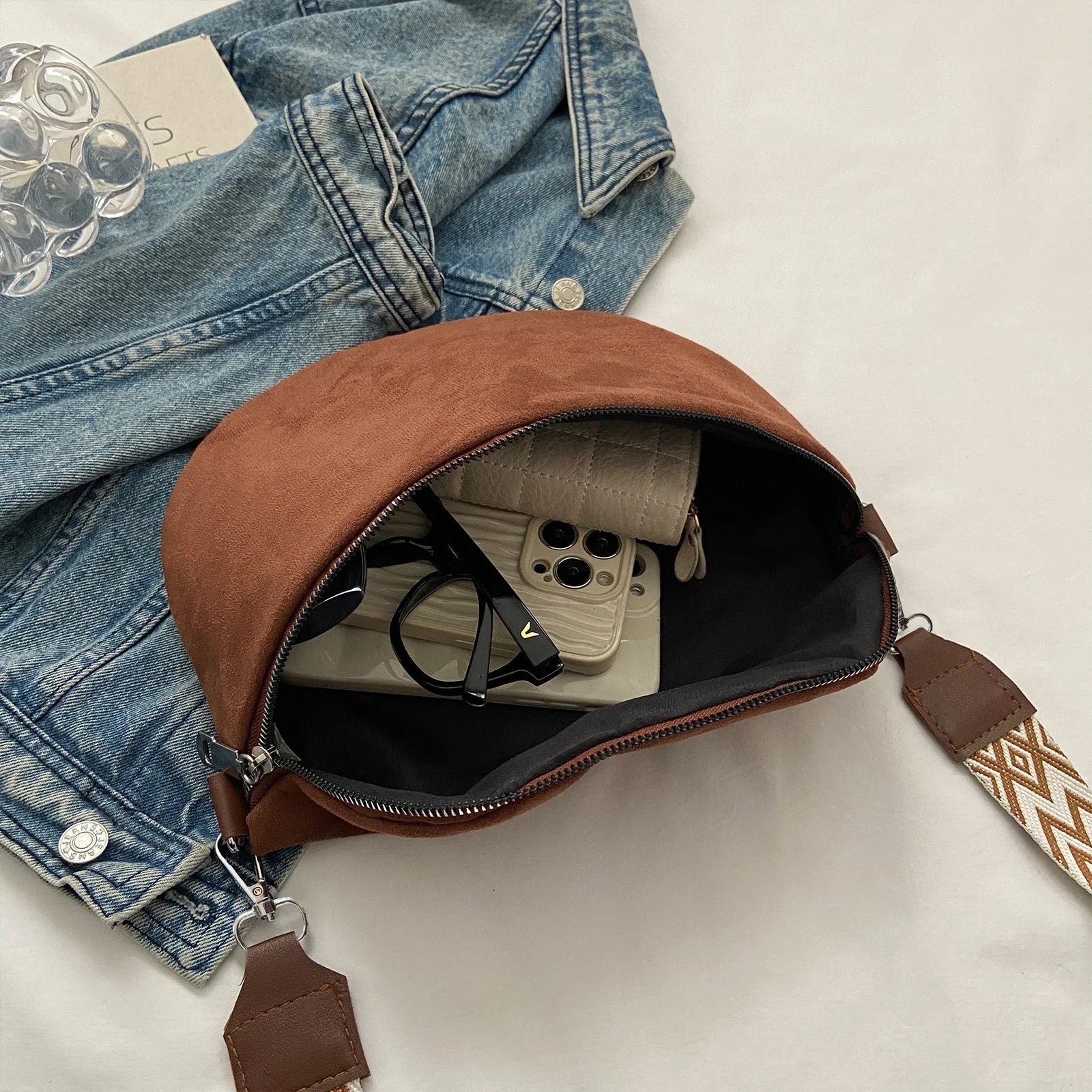 Sac banane femme camel marron - ShopGET®