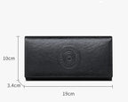 Pochette homme porté à la main Noir A-Noir B-ShopGET® 