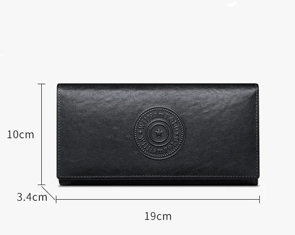 Pochette homme porté à la main Noir A-Noir B-ShopGET® 