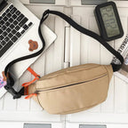 Sac banane blanc en tissu pour homme - ShopGET®