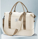 Sac weekend homme de voyage Beige-Rose-Kaki-Bleu-Noir-ShopGET® 