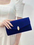 Pochette à rabat  femme Rouge-Bleu-ShopGET® 