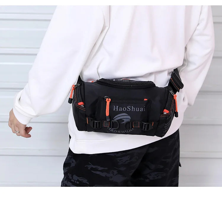 Sac banane tissu pour homme