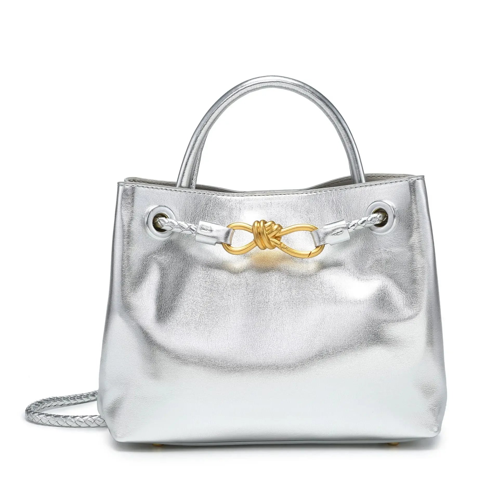 Sac cabas noir à forme simple 29*10 * 18cm / Blanc-29*10 * 18cm / Argenté-29*10 * 18cm / Café-29*10 * 18cm / Noir-29*10 * 18cm / Doré-29*10 * 18cm / Rouge-ShopGET® 