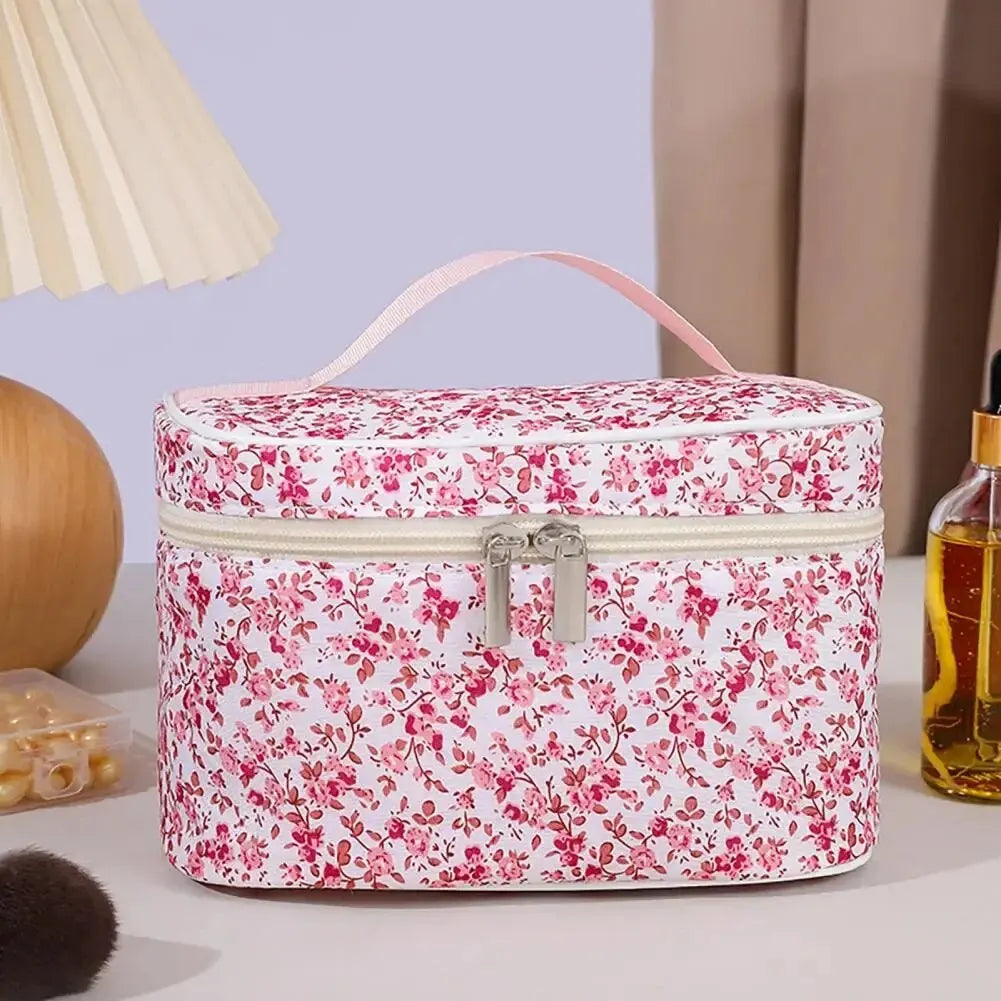 Grande trousse de toilette femme coton - ShopGET®