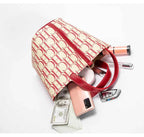 Sac cabas femme travail Rouge / 21.5cm x 21cm x 17cm-Bleu / 21.5cm x 21cm x 17cm-Marron / 21.5cm x 21cm x 17cm-ShopGET 