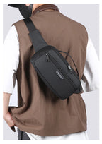 Sac banane rectangulaire pour homme