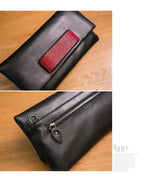 Porte monnaie pochette femme L Rouge 29x16.5cm-L Noir 9x16.5cm-S Rouge 24x14.5cm-S Noir  24x14.5cm-ShopGET® 