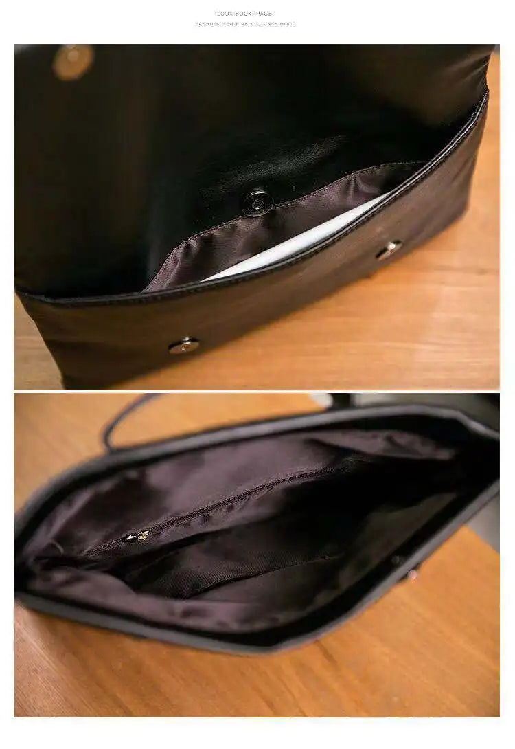 Porte monnaie pochette femme L Rouge 29x16.5cm-L Noir 9x16.5cm-S Rouge 24x14.5cm-S Noir  24x14.5cm-ShopGET® 