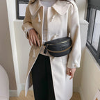 Sac banane femme chic solide avec chaine