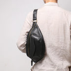 Sac banane homme en cuir solide - ShopGET®