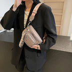 Petit sac banane cuir souple femme