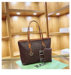 Grand sac cabas femme luxe Beige / 35cm x 13cm x 28cm-Marron / 35cm x 13cm x 28cm-ShopGET® 