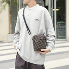 Pochette téléphone cuir homme de luxe - ShopGET®