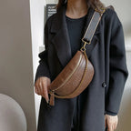 Sac banane femme chic solide avec chaine