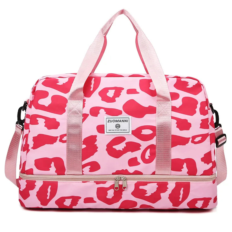 Sac weekend léopard femme A / OFFERTE-B / OFFERTE-C / OFFERTE-D / OFFERTE-E / OFFERTE-ShopGET® 