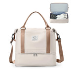 Sac weekend homme élite Pourpre-Bleu-Rose-Noir-Vert-Gris-Noir marron-Beige marron-ShopGET® 