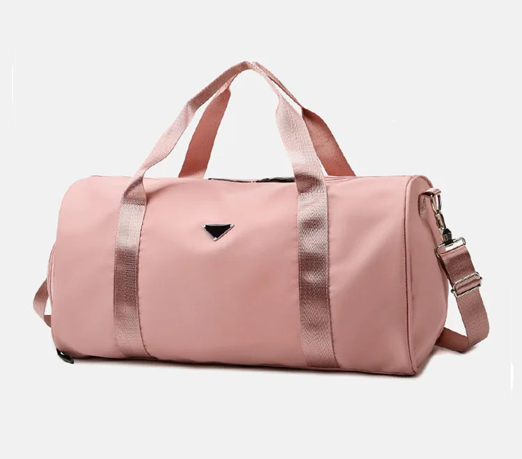 Sac polochon souple et simple Bleu-Lavender-Rose-Vert-Noir-Gris-ShopGET® 