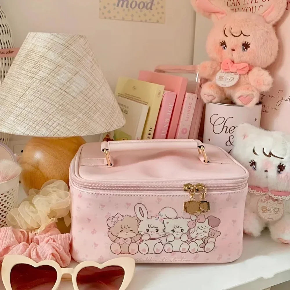 Trousse maquillage blanche - ShopGET®