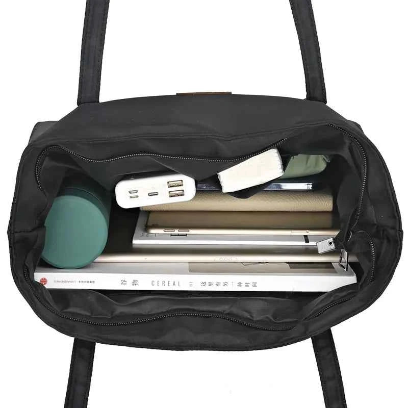 Sac cabas femme bleu Waterproof Vert / 34x11x28cm-Bleu / 34x11x28cm-Pourpre / 34x11x28cm-Noir / 34x11x28cm-ShopGET® 